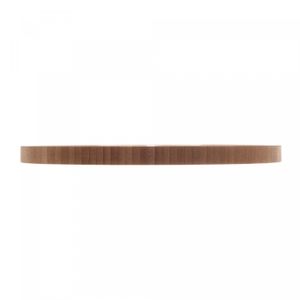 Petisqueira de Bambu com 5 Divisórias Round 25cm x 25cm x 1,6cm - Lyor