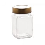 Pote-de-Vidro-com-Tampa-em-Metal-e-Acrilico-Gastro-Dourada-300ml-Lyor