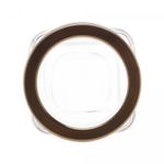 Pote-de-Vidro-com-Tampa-em-Metal-e-Acrilico-Gastro-Dourada-300ml-Lyor