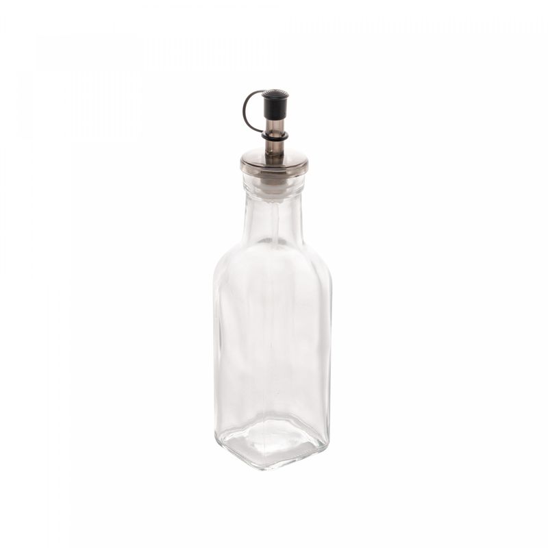 Garrafa-para-Azeite-de-Vidro-com-Tampa-Plastica-Preta-200ml-Lyor
