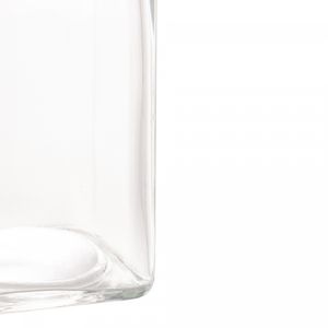 Garrafa para Azeite de Vidro com Tampa Plástica Preta 200ml - Lyor