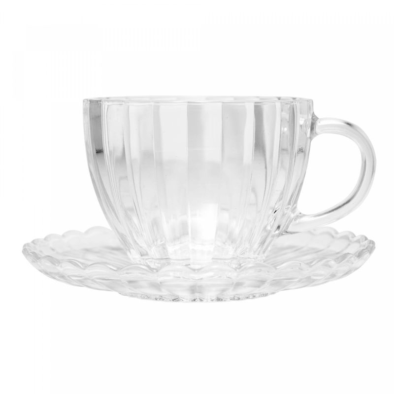 Conjunto-6-Xicaras-de-Cha-de-Vidro-com-Pires-Petala-200ml-Wolff