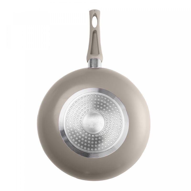 Frigideira-Wok-de-Inducao-Chef-Pro-28cm-Taupe-Aluminio-com-Revestimento-Ceramico-Lyor