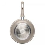 Frigideira-de-Inducao-Chef-Pro-24cm-Taupe-Aluminio-com-Revestimento-Ceramico-Lyor