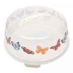 Prato-para-Bolo-de-Plastico-com-Tampa-e-Alca-Butterfly-28cm-x-12cm-Lyor
