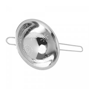 Escorredor de Massa com Cabo Longo Prime 20cm Aço Inox - Lyor