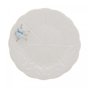 Prato para Bolo de Porcelana Birds 30cm - Wolff