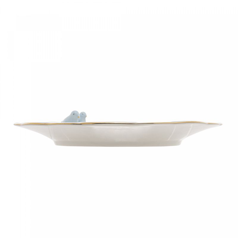 Prato-para-Bolo-de-Porcelana-Birds-30cm-Wolff
