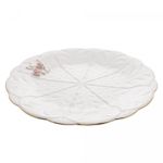 Prato-para-Bolo-de-Porcelana-Flower-30cm-Wolff
