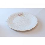 Prato-para-Bolo-de-Porcelana-Flower-30cm-Wolff
