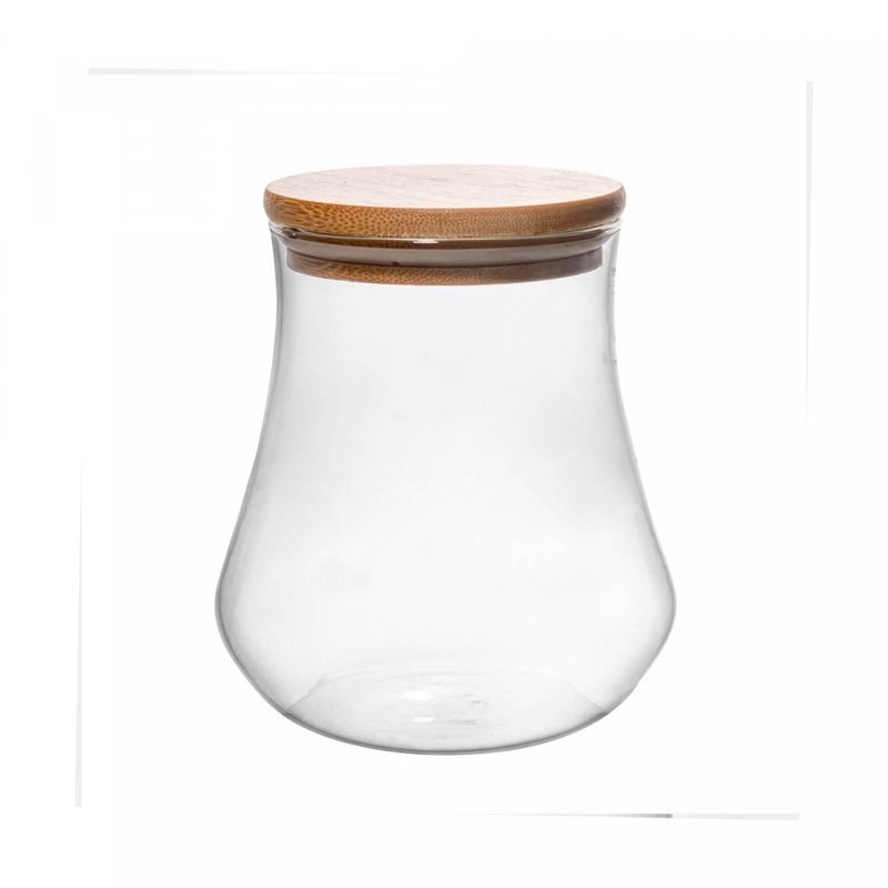 Porta-Mantimento-de-Vidro-Borossilicato-com-Tampa-de-Bambu-500ml-Wolff
