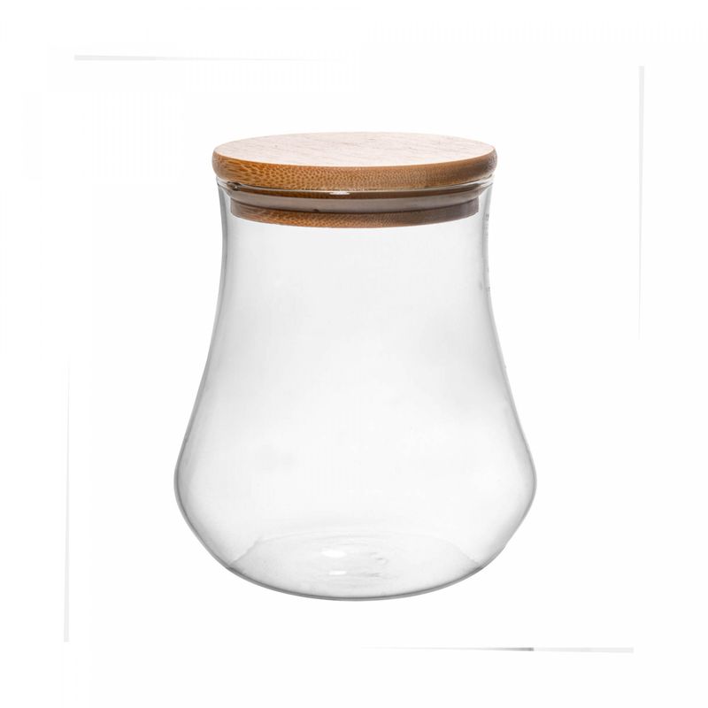 Porta-Mantimento-de-Vidro-Borossilicato-com-Tampa-de-Bambu-500ml-Wolff
