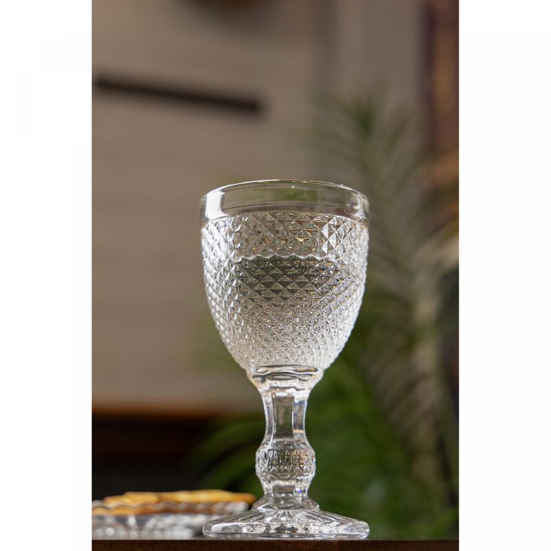 Taca-para-Agua-com-Fio-de-Ouro-Bico-de-Jaca-300ml-Vidro-Wolff