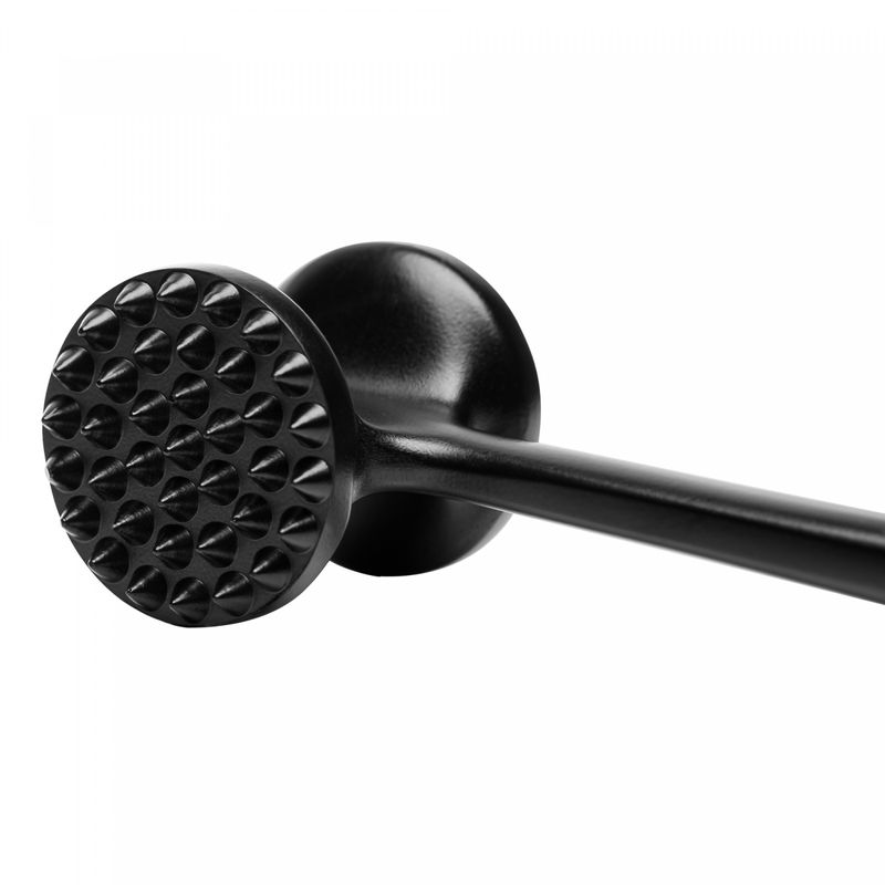 Martelo-Amaciador-de-Carnes-com-Cabo-Antiderrapante-Chef-Pro-225cm-Preto-Liga-de-Zinco-Wolff