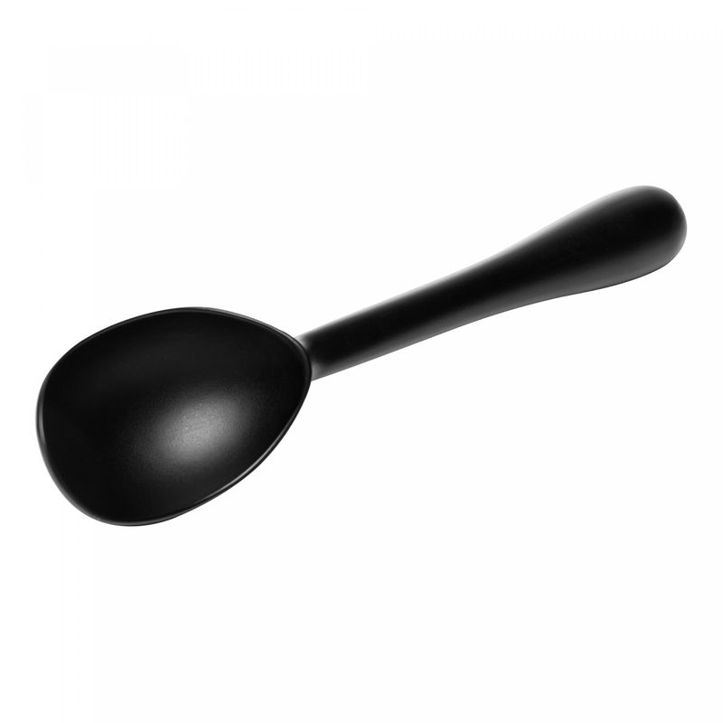Colher-para-Sorvete-com-Cabo-Antiderrapante-Chef-Pro-17cm-Preto-Liga-de-Zinco-Wolff