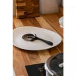 Cortador-de-Pizza-com-Cabo-Antiderrapante-Chef-Pro-185cm-Preto-Liga-de-Zinco-Wolff