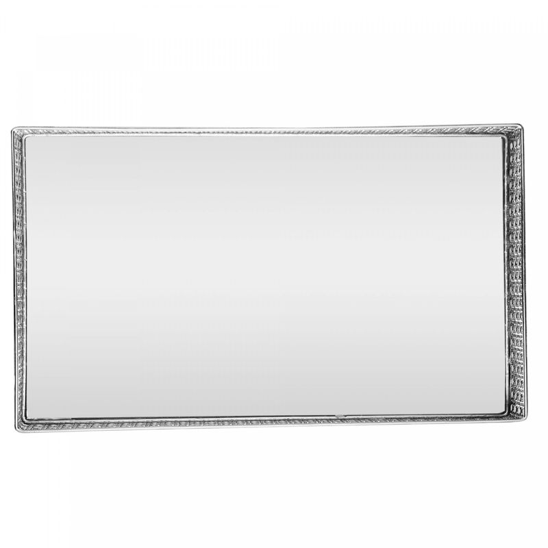 Bandeja-com-Espelho-Versalhes-32cm-x-20cm-x-5cm-Prateada-Metal-Wolff