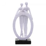 Adorno-Decorativo-Elo-de-Amor-115cm-x-65cm-x-23cm-Resina-Wolff