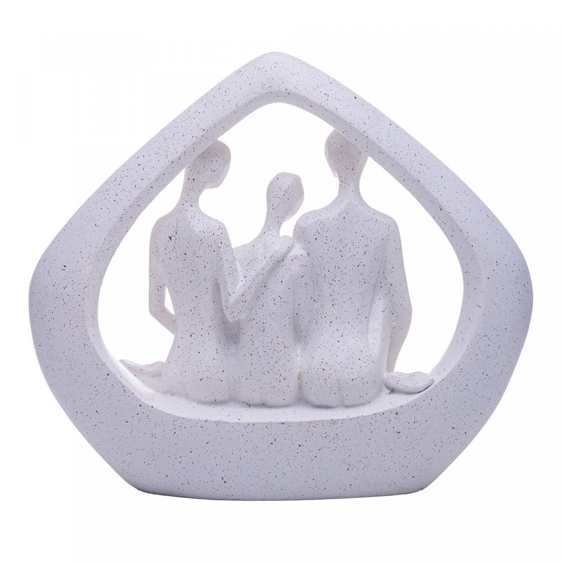 Adorno-Decorativo-Harmonia-em-Familia-205cm-x-7cm-x-175cm-Resina-Wolff