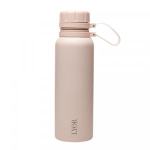 Garrafa Térmica Explorer 650ml Bege Aço Inox - Lyor