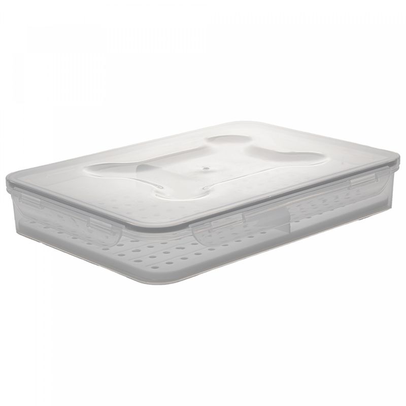 Porta-Frios-com-Divisoria-e-Tampa-Hermetica-265cm-x-19cm-x-4cm-Branco-Plastico-Lyor