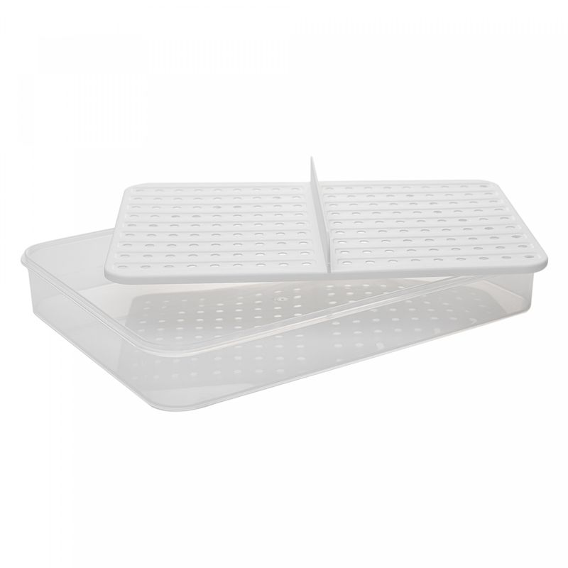 Porta-Frios-com-Divisoria-e-Tampa-Hermetica-265cm-x-19cm-x-4cm-Branco-Plastico-Lyor