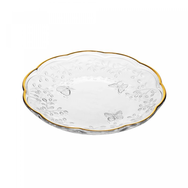 Jogo-de-Jantar-12-pecas-New-Butterfly-com-Fio-de-Ouro-Cristal-Ecologico-Lyor