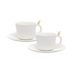 Conjunto-2-Xicaras-de-Cha-de-Ceramica-com-Pires-Colibri-Branco-190ml-Wolff