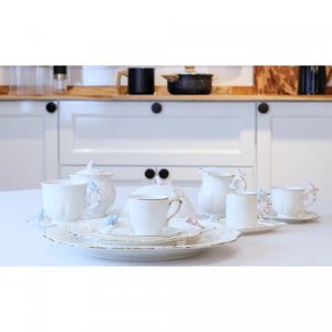 Prato para Bolo de Porcelana Birds 30cm - Wolff