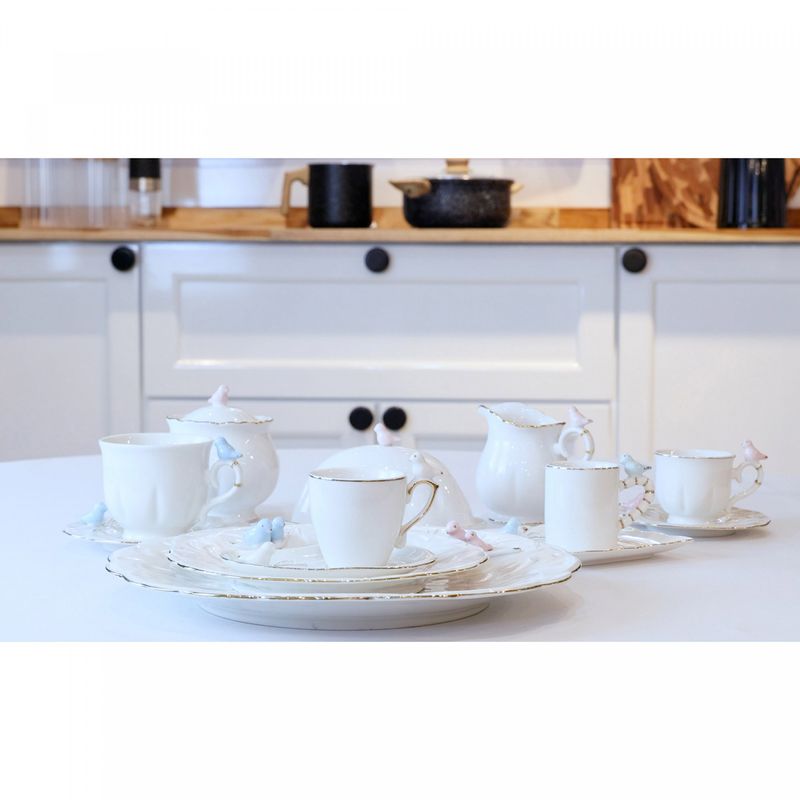 Prato-para-Bolo-de-Porcelana-Birds-30cm-Wolff