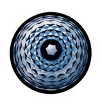 Taca-para-Agua-Roman-345ml-Azul-Vidro-Wolff