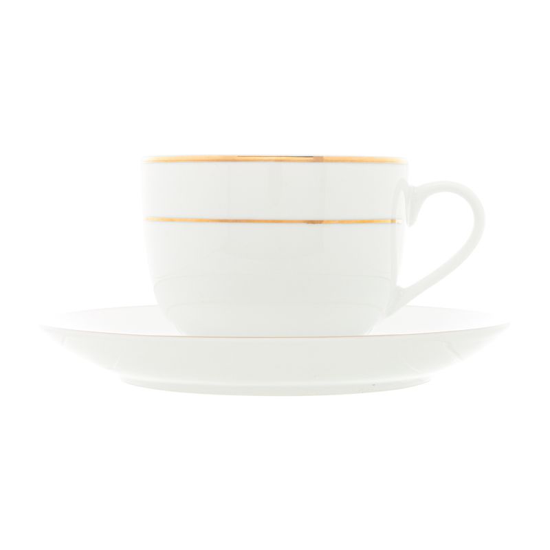 Xicara-de-Cha-de-Porcelana-com-Pires-e-Borda-Dourada-Monaco-Branco-220ml-Wolff