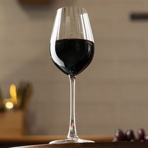 Conjunto 6 Taças para Vinho De Cristal Ecológico Columba Optic 400Ml - Wolff