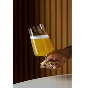 Conjunto 6 Taças para Cerveja De Cristal Ecológico Alex 380Ml - Wolff
