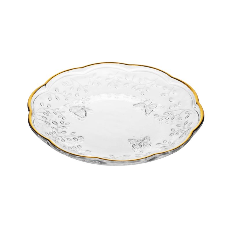 Jogo-de-Jantar-12-pecas-New-Butterfly-com-Fio-de-Ouro-Cristal-Ecologico-Lyor