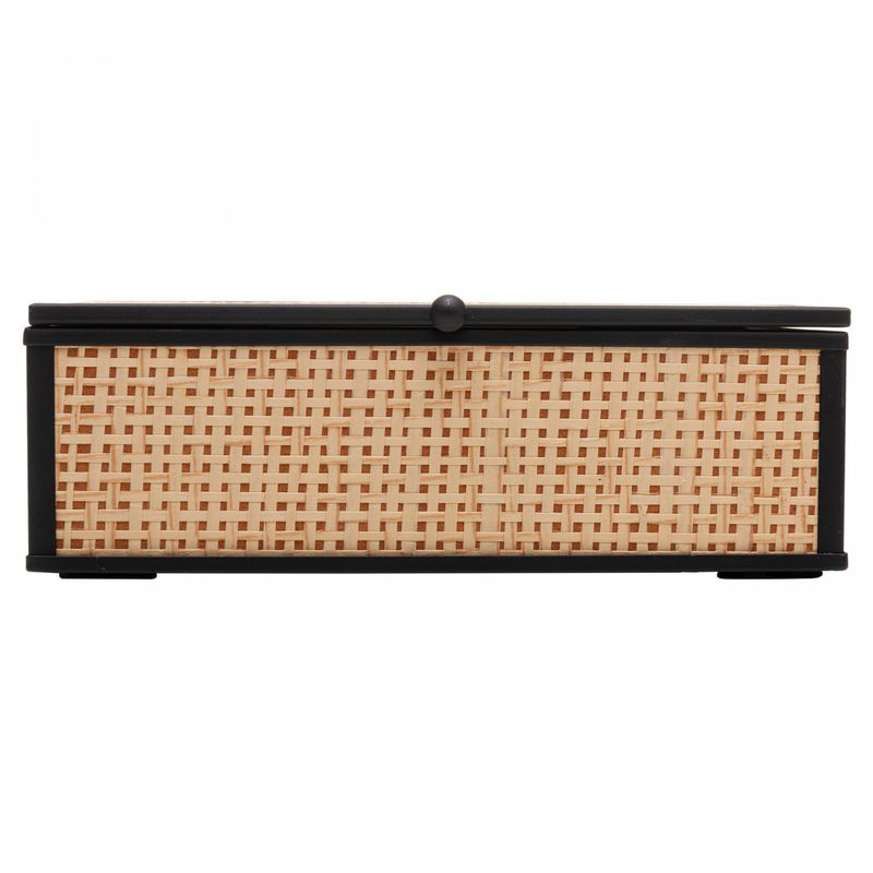 Porta-Joias-Toscana-12cm-x-13cm-x-5,5cm-Preto-Metal-Wolff