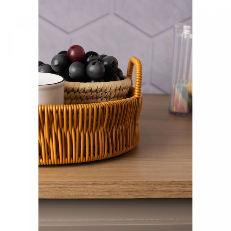 Bandeja-Redonda-com-Alca-Rattan-26,5cm-x-26,5cm-x-10cm-Plastico-Lyor