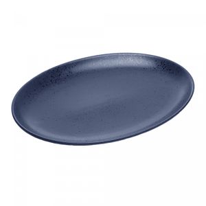 Travessa para Servir de Cerâmica Mist Azul Matte 40cm x 28cm x 4cm - Wolff