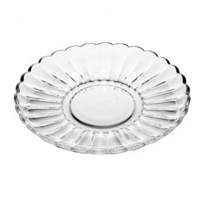 Prato de Vidro para Sobremesa Pétala 20cm - Wolff