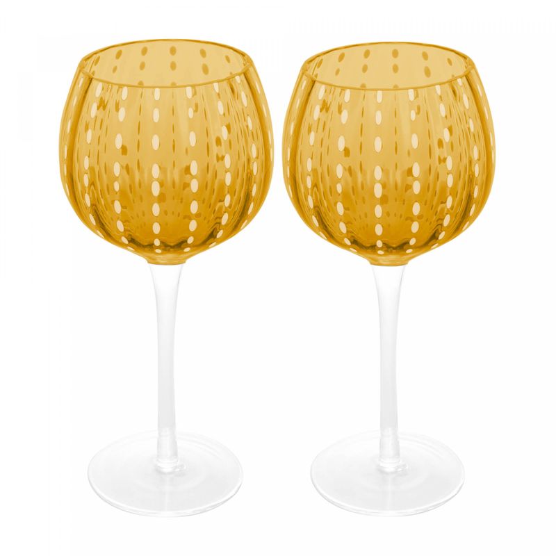 Conjunto-2-Tacas-para-Vinho-de-Vidro-Orquidea-Ambar-450ml-Wolff