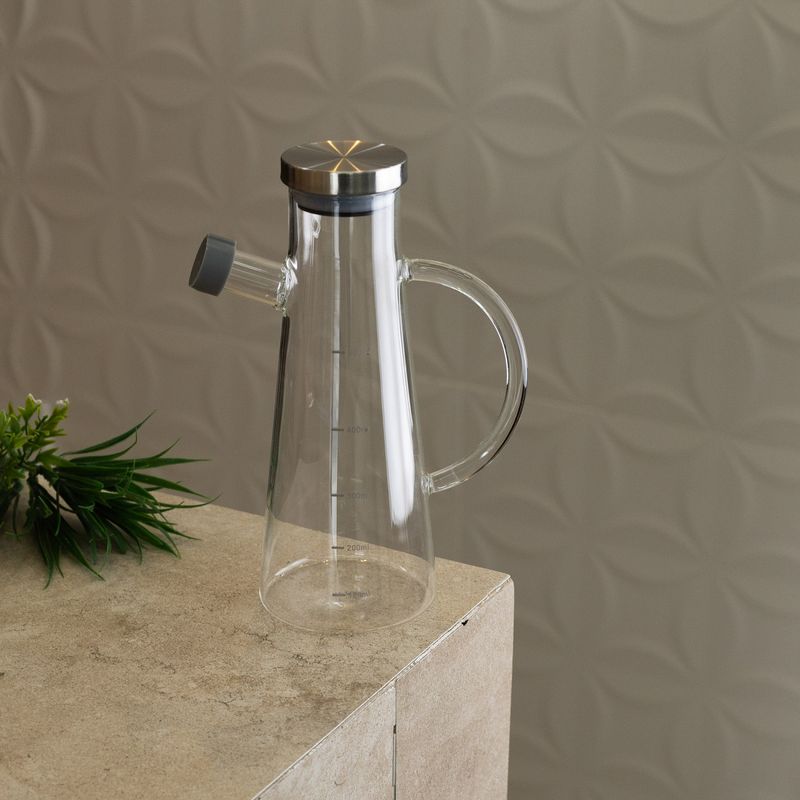 Galheteiro-de-Vidro-Borosilicato-com-Tampa-de-Metal-Slim-500ml-Wolff