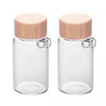 Conjunto-2-Galheteiros-de-Vidro-Borossilicato-com-Tampa-e-Suporte-de-Bambu-170ml-Wolff