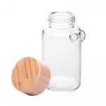 Conjunto-2-Galheteiros-de-Vidro-Borossilicato-com-Tampa-e-Suporte-de-Bambu-170ml-Wolff