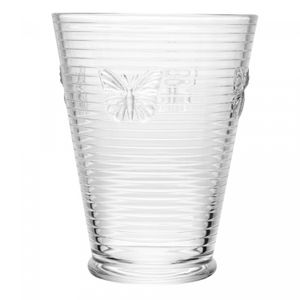 Conjunto 4 Copos Lines Butterfly 350ml Vidro - Wolff