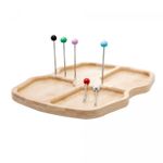 Conjunto-7-Pecas-Petisqueira-e-6-Garfos-38cm-x-30cm-x-2cm-Bambu-Wolff
