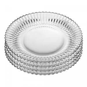 Prato para Sobremesa Império 20cm Cristal - Wolff