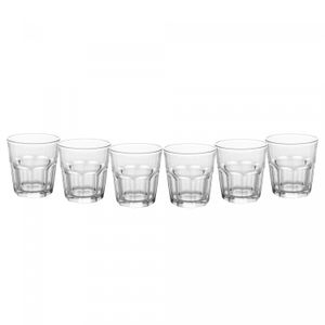 Conjunto 6 Copos Baixos de Vidro Allure 310ml - Wolff