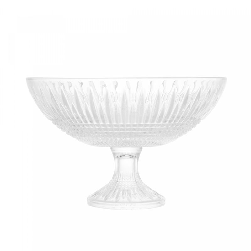 Centro-de-Mesa-de-Cristal-com-Pe-Queen-30cm-x-19cm-Wolff
