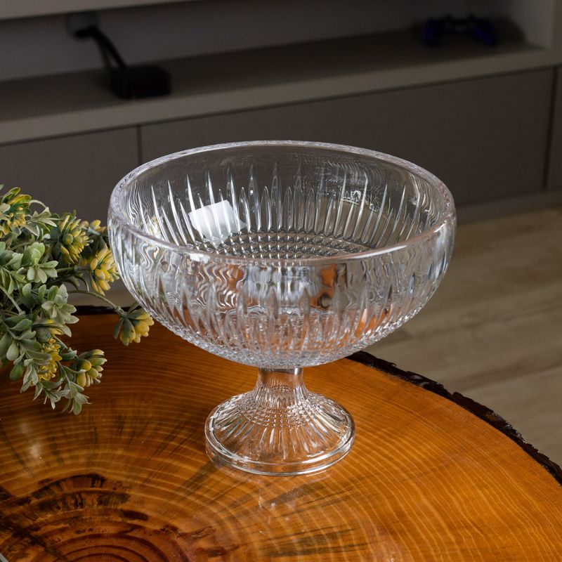 Centro-de-Mesa-de-Cristal-com-Pe-Queen-25cm-x-20cm-Wolff