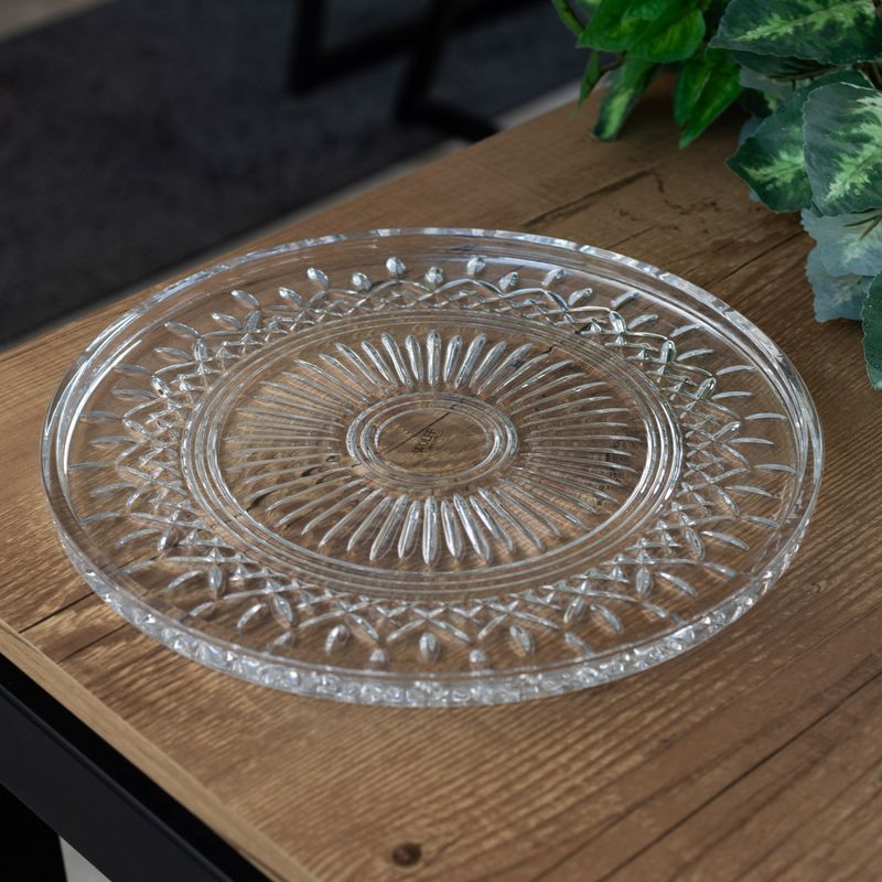 Prato-de-Cristal-para-Servir-Lys-32cm-Wolff
